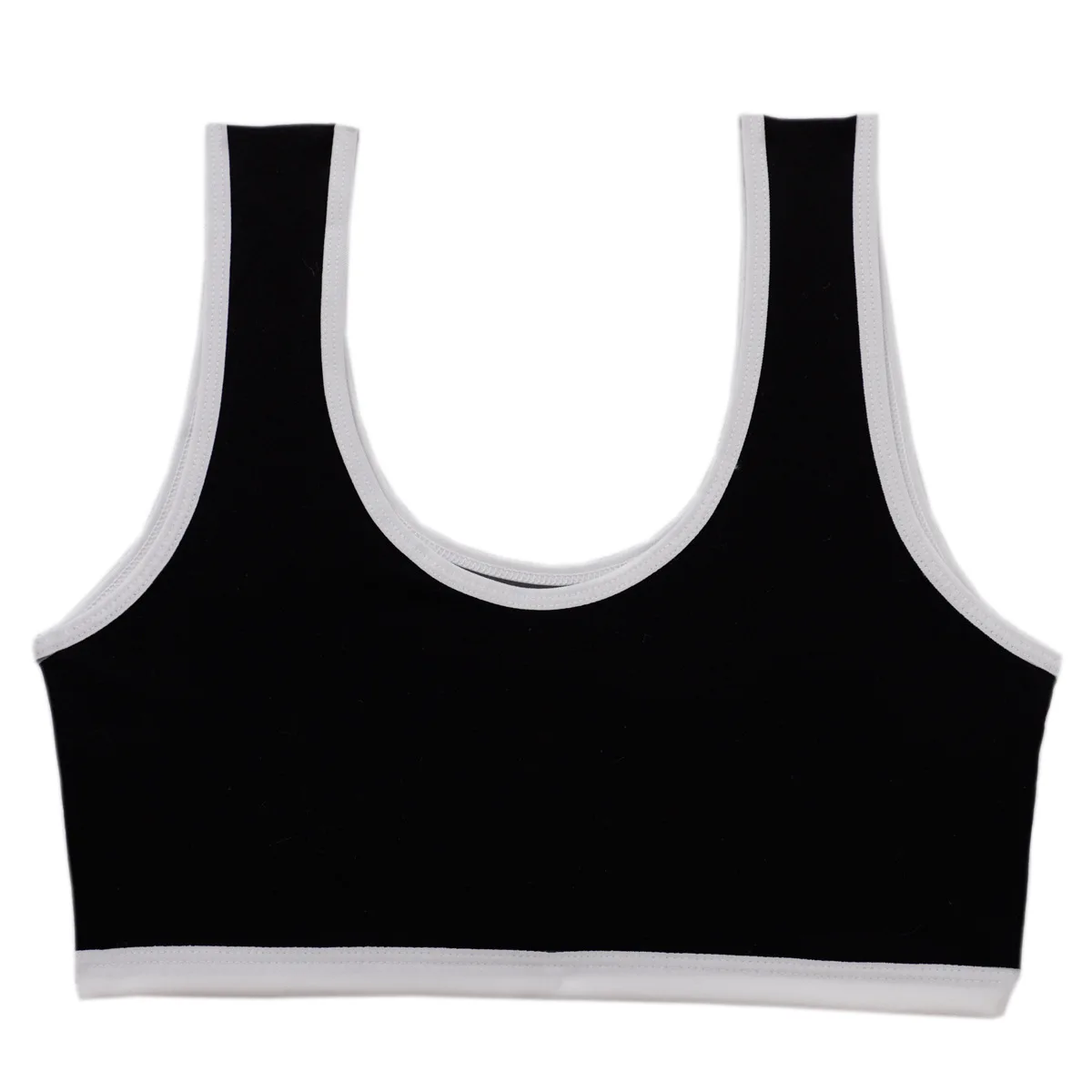 Cotton Teenage Girls Training Bras Puberty Adolesent Students Underwear Vest Brassiere Wireless Children Tank Tops