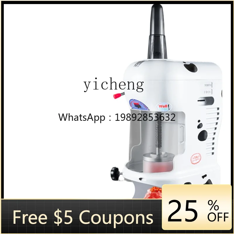 

XL Snowflake Ice Machine Ice Crusher Commercial Cotton Slush Machine