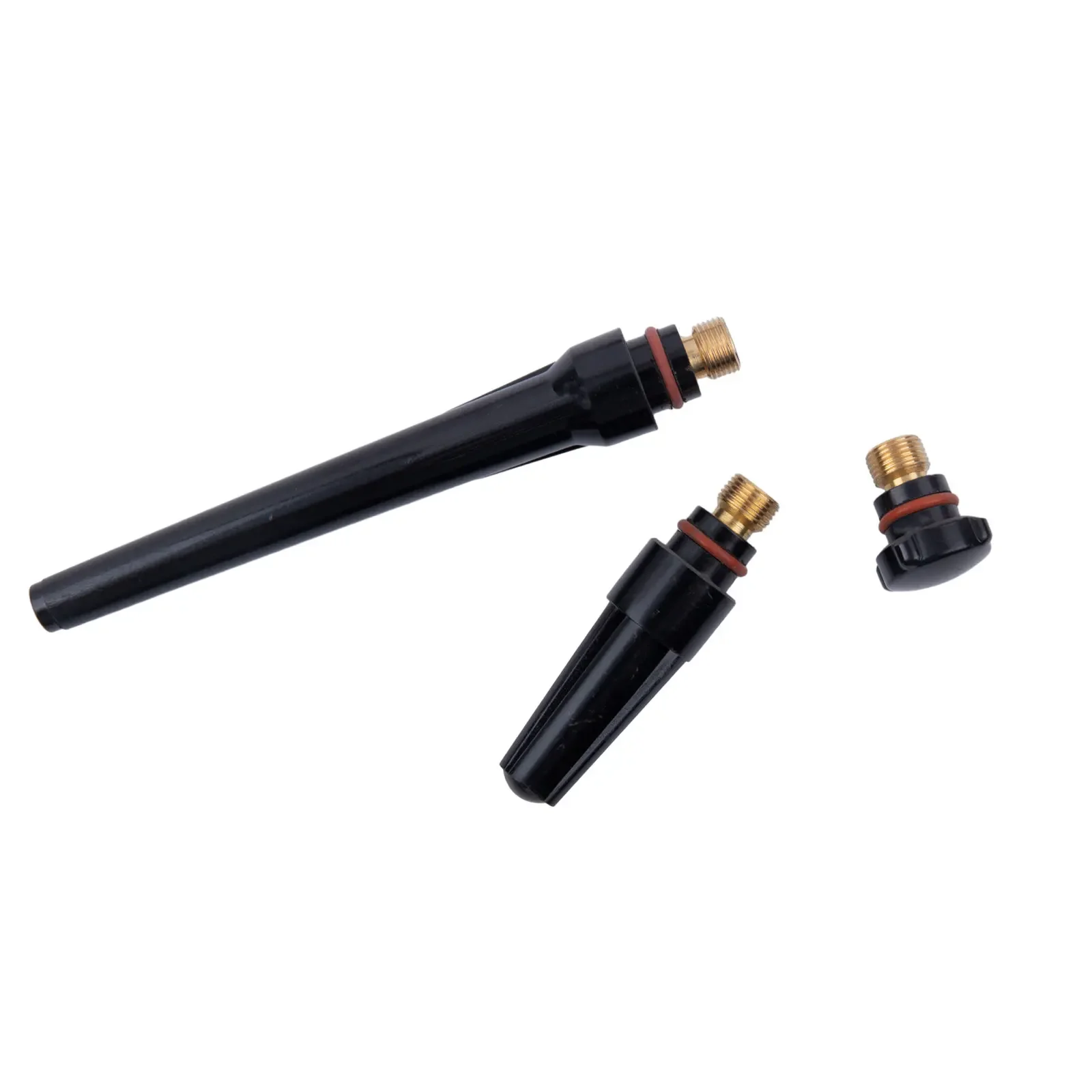 TIG Welding Torch Accessories Kit 49 Pieces with For Stubby Gas Lens and Glass Cups Compatible with WP17 WP18 WP26