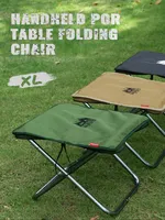 CLS&NOBANA Newets Camping Chair Portable Lightweight Outdoor Aluminum Chair High Load Travel Foldable Beach Fishing Chair