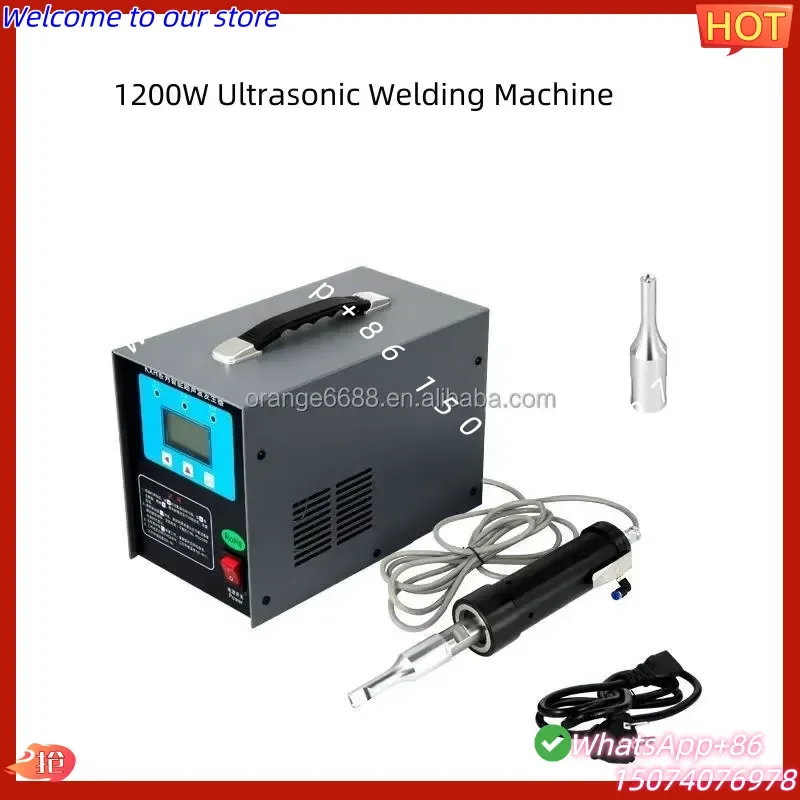 2026 700W Ultrasonic Spot Welding Machine Handheld for Plastic Interior Parts PP Hollow Board Quilt Fixing Door Panel Spot