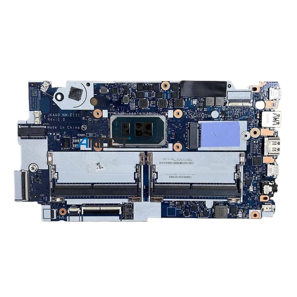 Материнская плата ноутбука, аксессуары для материнской платы NM-E111 с процессором I5-1135G7 UMA для Lenovo K14 Gen 1, 100% тестовая работа