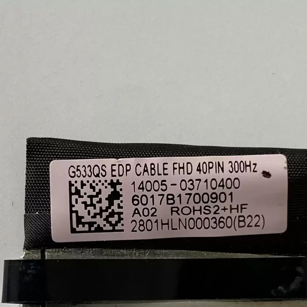 OEM For ASUS ROG Strix Scar 15 G533 G533Q G533QS G533QM G533Z G533ZM G533R Laptop Video Screen LCD LED Display Ribbon Flex Cable view 5