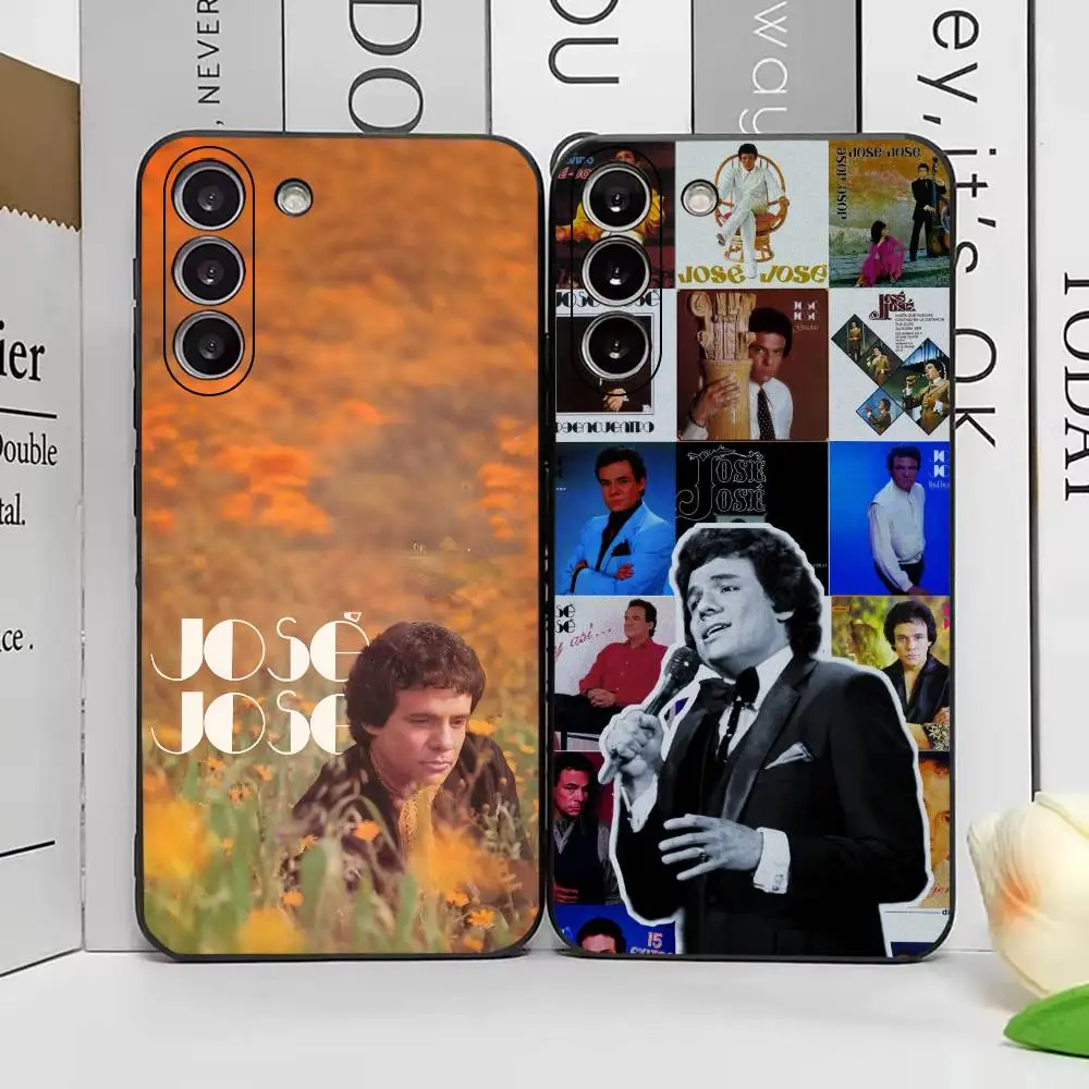 Mexico Singer Jose Jose Hard Phone Case For Samsung Galaxy A73,A72,A71,A70,A53,A52,A51,Soft Silicone Black Cover