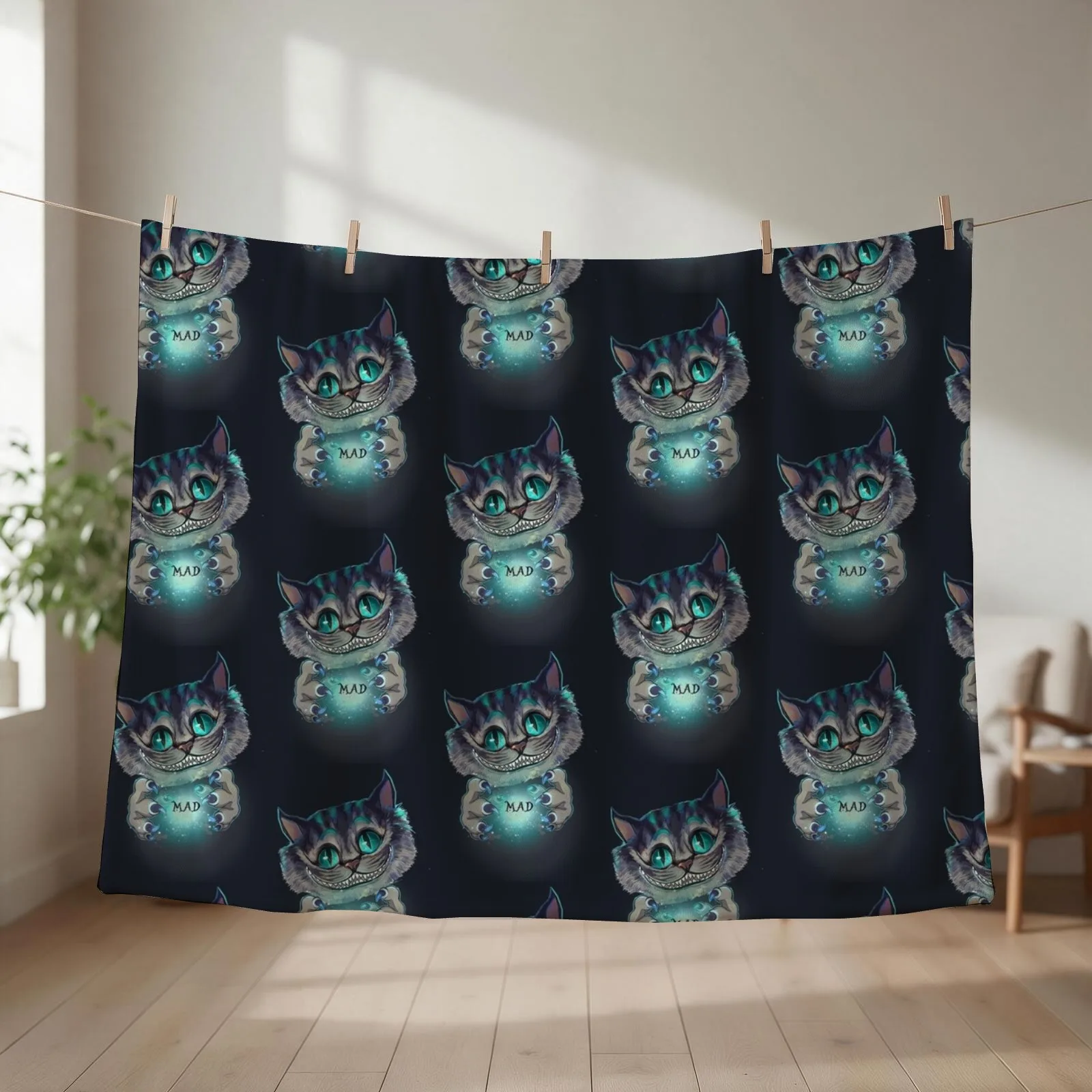 Mad? Throw Blanket manga Bed linens Polar Designers Blankets