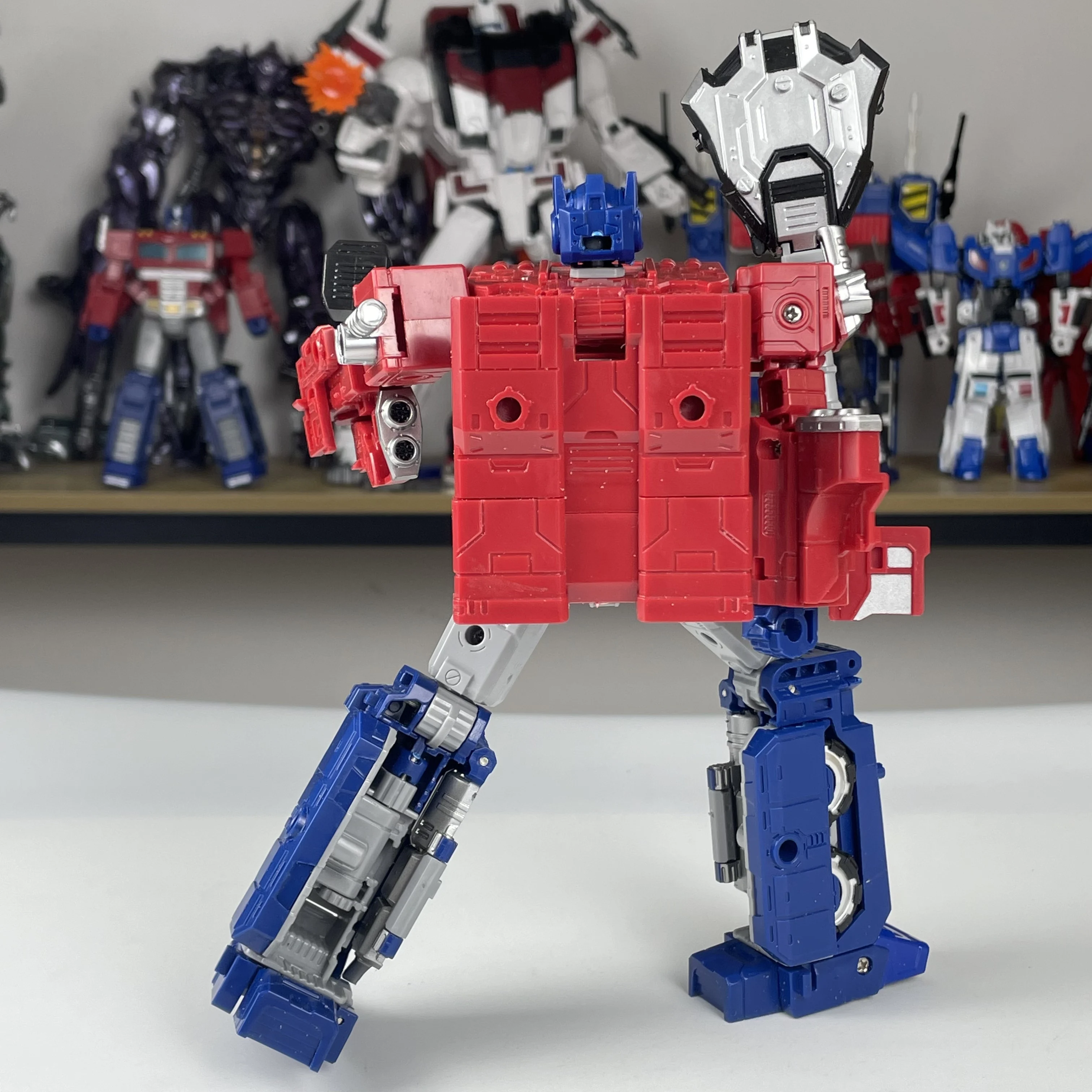 ألعاب التحول BPF الحصار سلسلة 6630 21 سنتيمتر OP سبيكة نسخة موسعة ABS نموذج معدني عمل أرقام جمع هدية