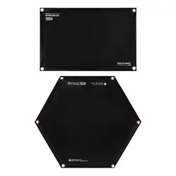 Portable Fire-proof Mat Outdoor barbecue camping double-sided silicone glass fiber cloth Fire resistant and flame retardant mat