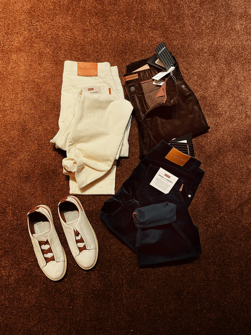 

Мужские брюки из вельвета и денима класса люкс: стильные, прямые, со средней посадкой, для осени и зимы, для повседневной носки и офиса