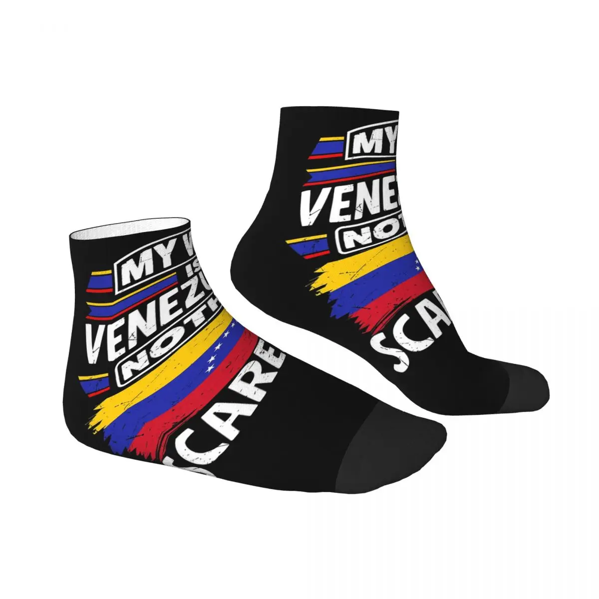 Venezuela Venezuelan Venezuela Flag My Wife Is Venezuelan Socks Harajuku Stockings All Season Socks Accessories for Unisex Gifts