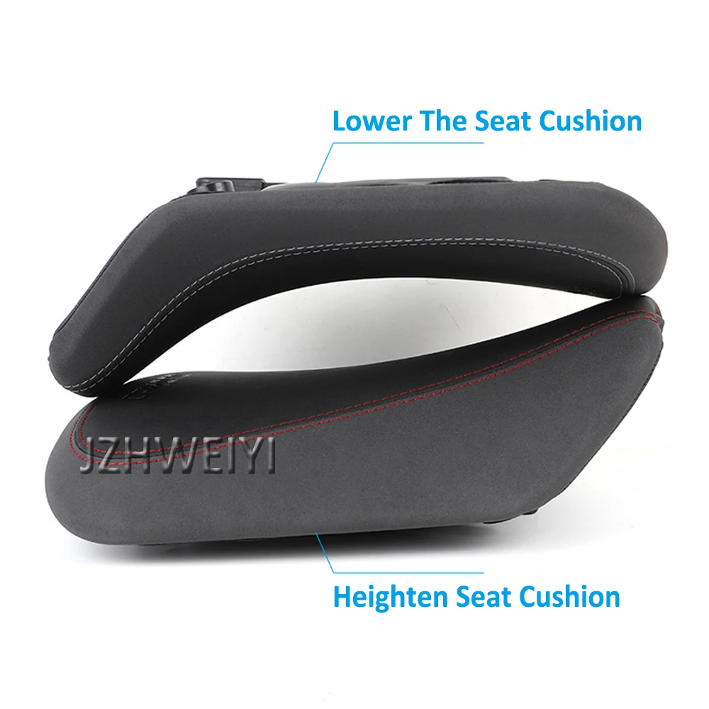 Motorcycle Front Heighten Raise Lower Seat Cushion Fairing Cowl Cover Leather Pillow Seat Cushion FOR CFMOTO 500SR 500 SR VOOM