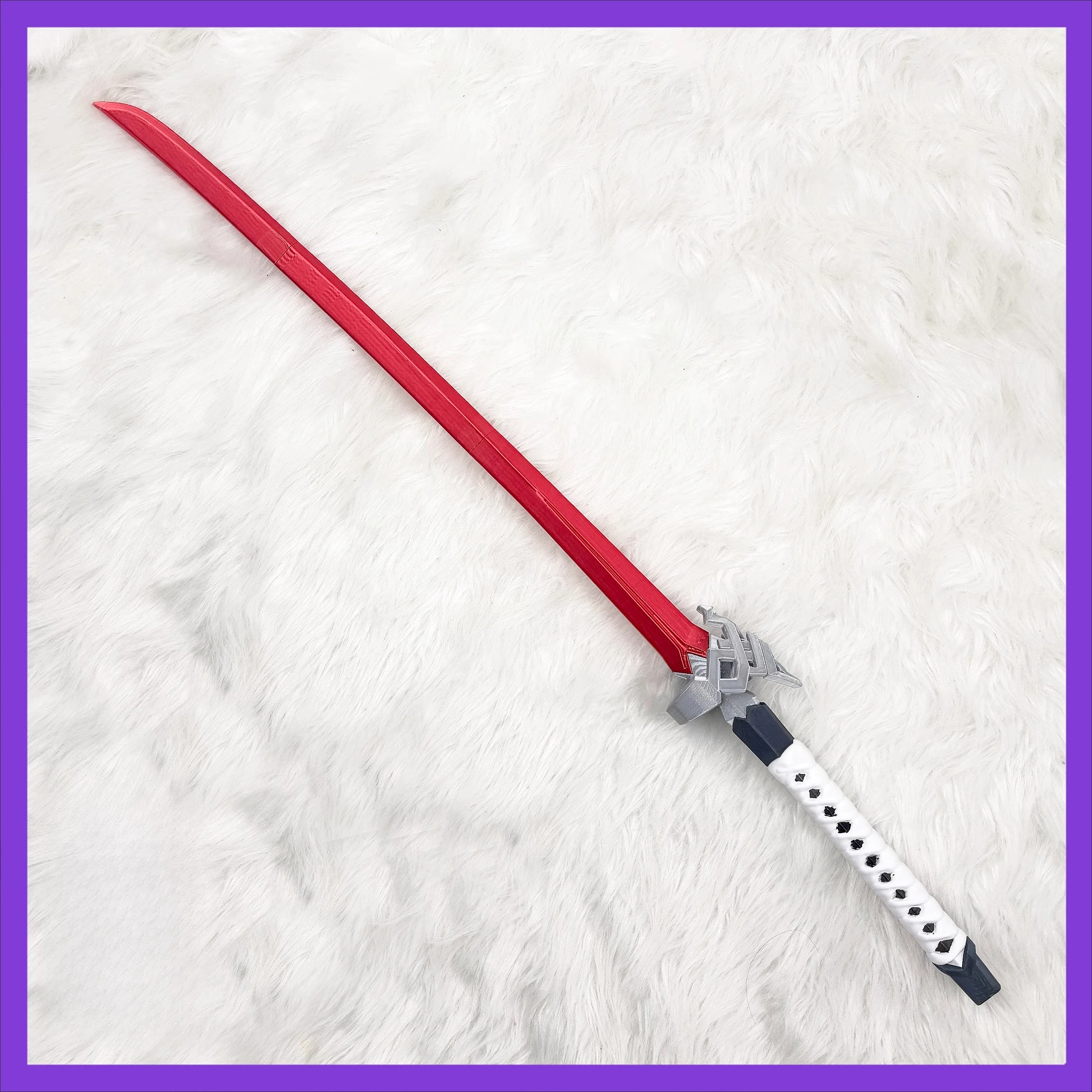 100cm Anime Honkai: Star Rail Kafka Cosplay Cartoon Detachable Long-sword Model Weaponry Long Knife Halloween Prop Mascot Gift