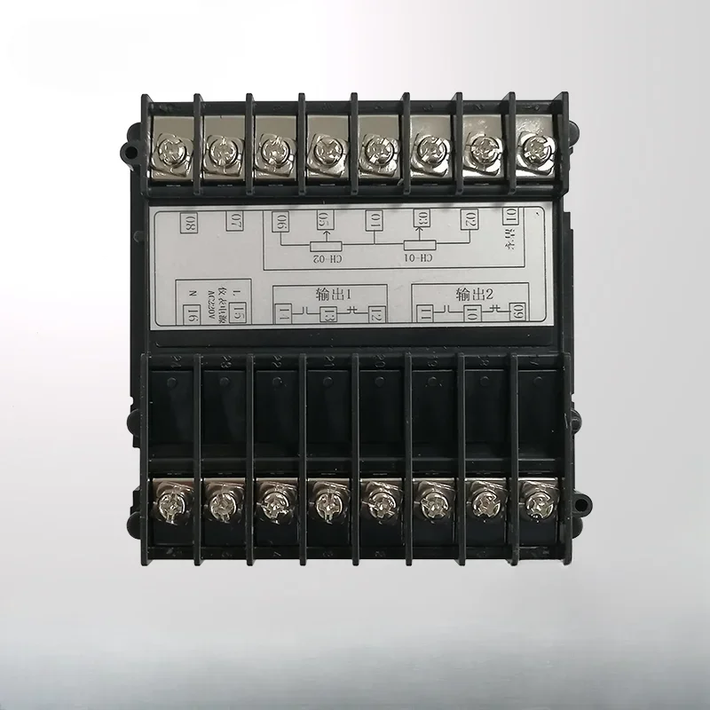 HM-12 dual-channel displacement digital display meter for mechanical equipment, intelligent digital display and control