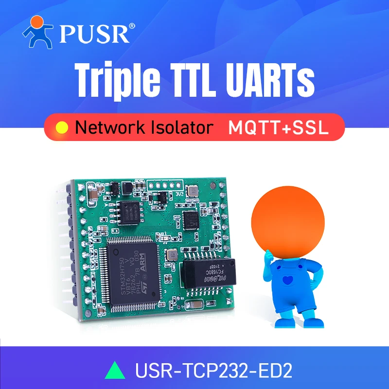 Variant: TCP232-ED2 3 x TTL