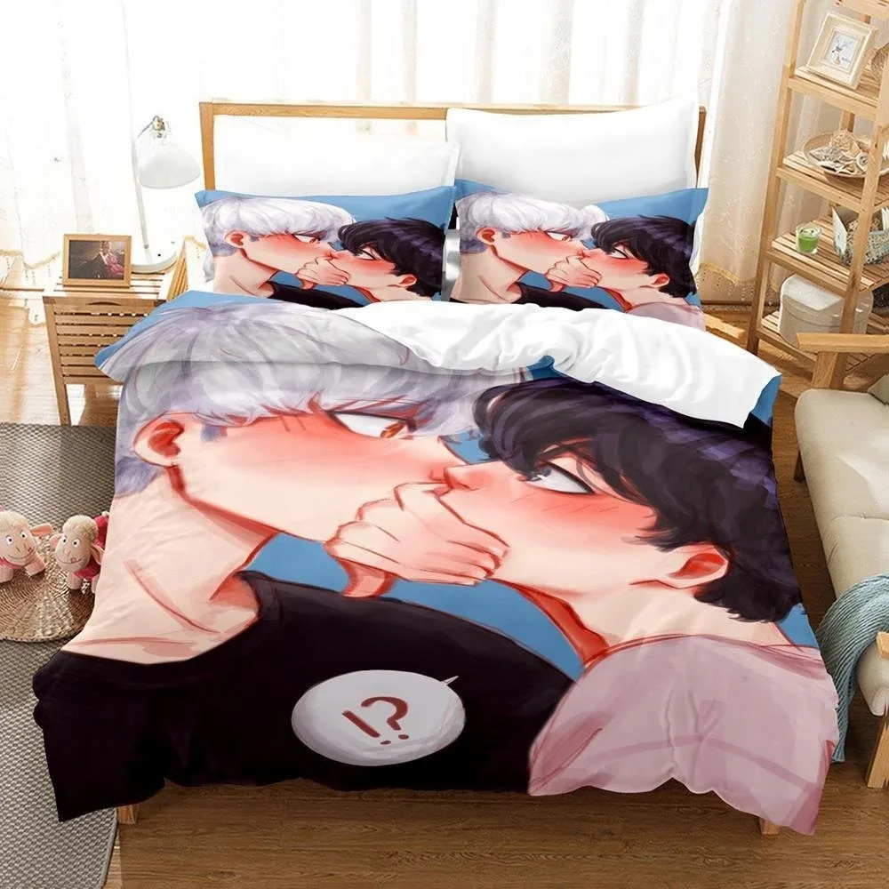 

New Cherry Blossoms After Winter Bedding Set Single Twin Full Queen King Size Bed Set Adult Kid Bedroom Duvet cover Sets Anime