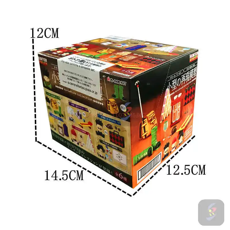 Genuine Anime Toy Hunter × Hunter Mini Collection Toy Gon Freecss Killua Zoldyck Kurapika Leorio Figure Model Ornament Toy