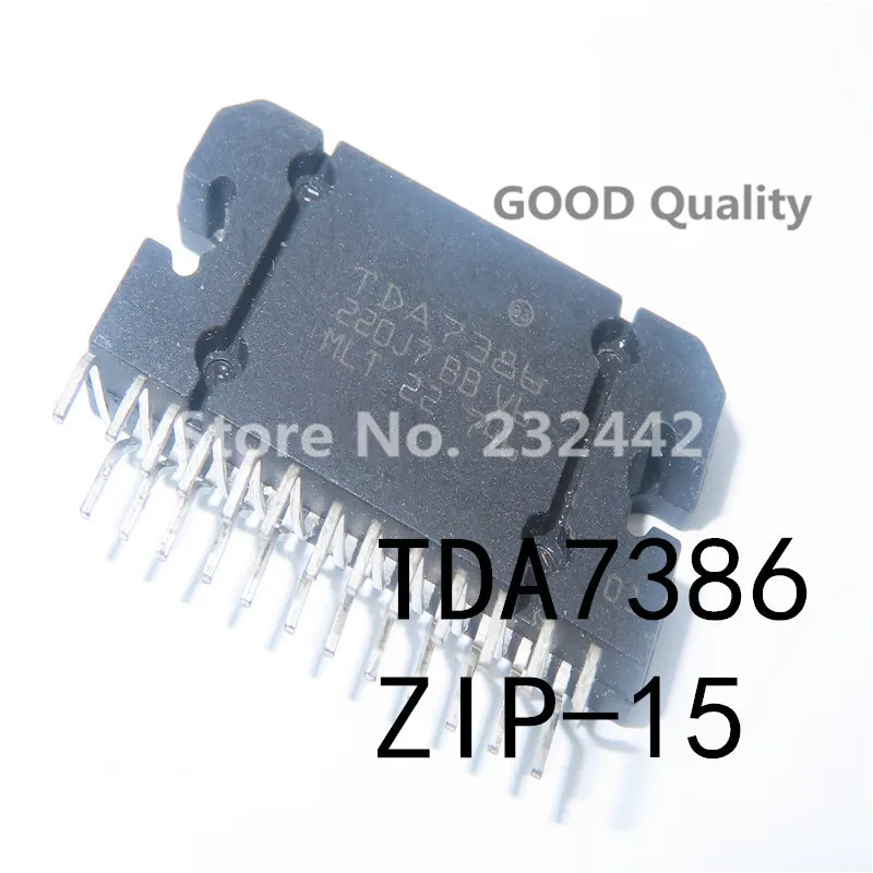 1PCS   TDA7386  ZIP27  Car audio amplifier chip   In Stock