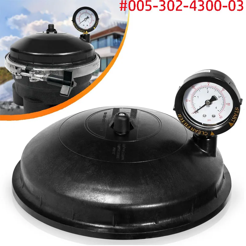 

【Great Compatibility】 005-302-4300-03 Water Valve Top Dome Complete Assembly Comes with brand new Valve Dome x1, Pressure Gauge