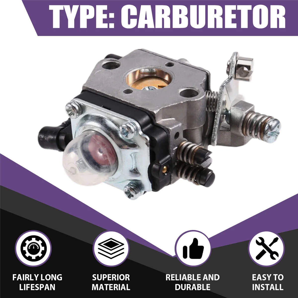 

Карбюратор AA98 42261200600 для HS72 HS74 HS76-2264-1 Детали триммера для живой изгороди Аксессуары для садовых инструментов