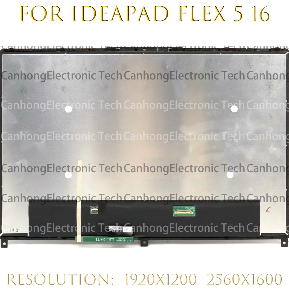 

16" WUXGA Display LCD Touch Screen Laptop Replacement Panel Assembly For lenovo Ideapad Flex 5 16ALC7 82RA 5 16IAU7 82R8