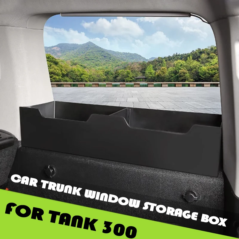 Car Trunk Window Storage Box Fit for Tank 300 Modified Car Trunk Left and Right Storage Box Car Interior Upgrade Parts