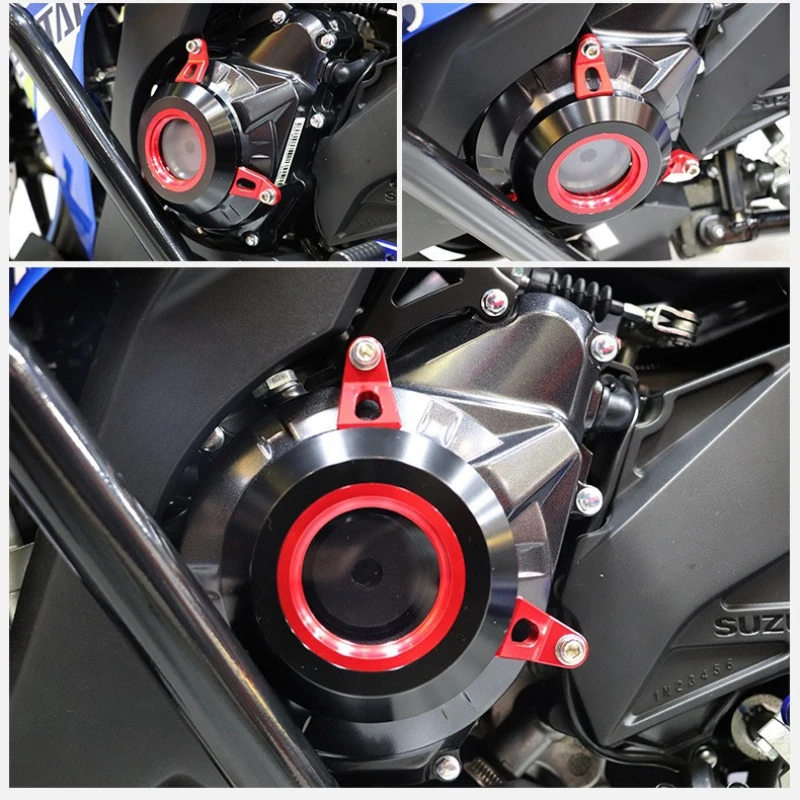 Motorcycle CNC Engine Protective Cover Stator Case Crash Slider Guard Protectors For Suruki GSX25OR DL250 GW25O DR250 DR300