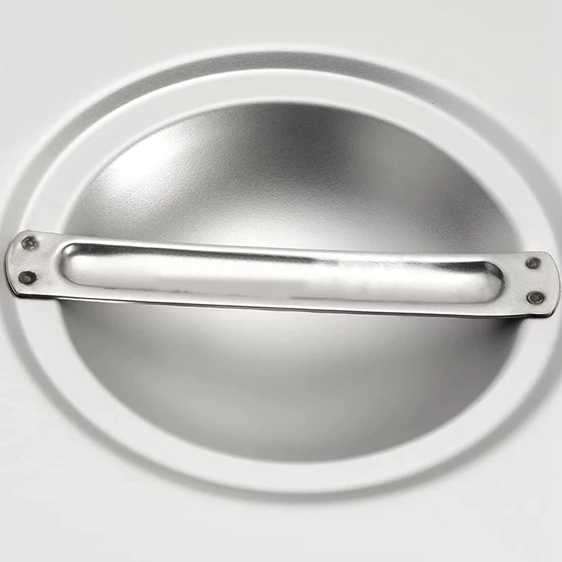 6 Pack Anti-Jam Slotted Hotel Pans With Lids, 1/6 Size 4 Inch Deep, Commercial 18/8 Stainless Steel Steam Table Food Pan