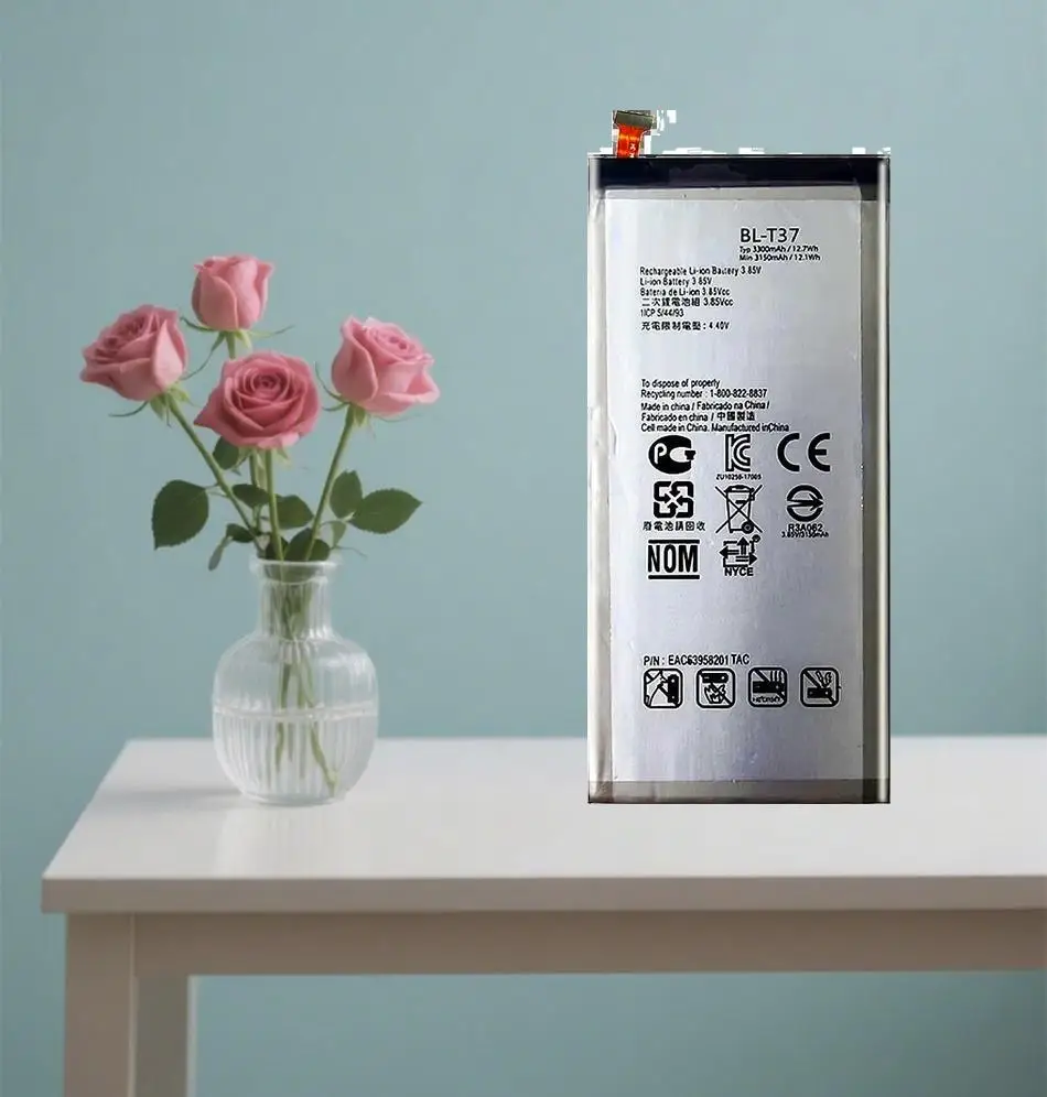 

BL-T37 Safe Mobile Phone Battery For LG V40 Thinq Q710 Q8 2018 Version Q815L 3300Mah