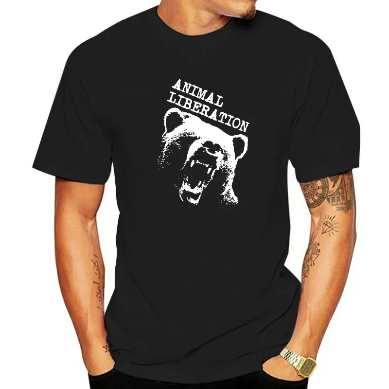 

COOLMIND BE0112A 100% COTTON short sleeve o-neck animal libration bear printed Men T-shirt casual comfortable Men's t shirt tops