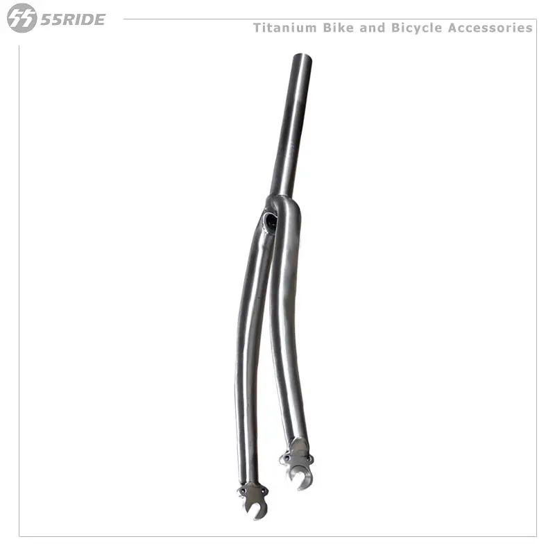 Titanium Road Bicycle Fork, C Brake ,Quick Release, Bike Accessories, Cycling Hard Fork, 700C