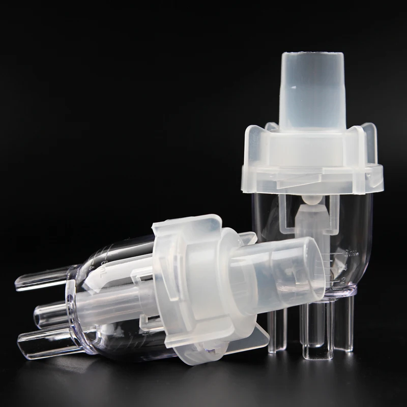 Health Care Atomized Spray Cup Atomizing Cup Aerosol Nebulizer Compressor Sprayer Cup Nosepieces Catheter Inhaler Accessorie