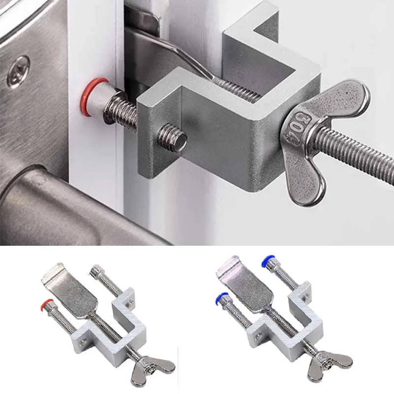 

Портативный дверной замок с двойной гайкой, регулируемый корпус, дверные замки для отеля, дверной стопор для самообороны, дорожный противоугонный дверной стопор, предохранительный замок