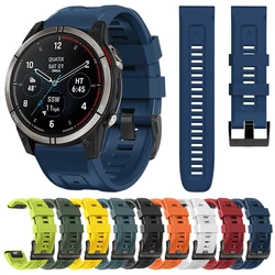 22mm 26mm Quickfit Strap for Garmin Tactix 7 Pro Wristband Bracelet Fenix 6 6X Pro 7 7X Pro Sapphire Solar 5 5X Plus Watchbands