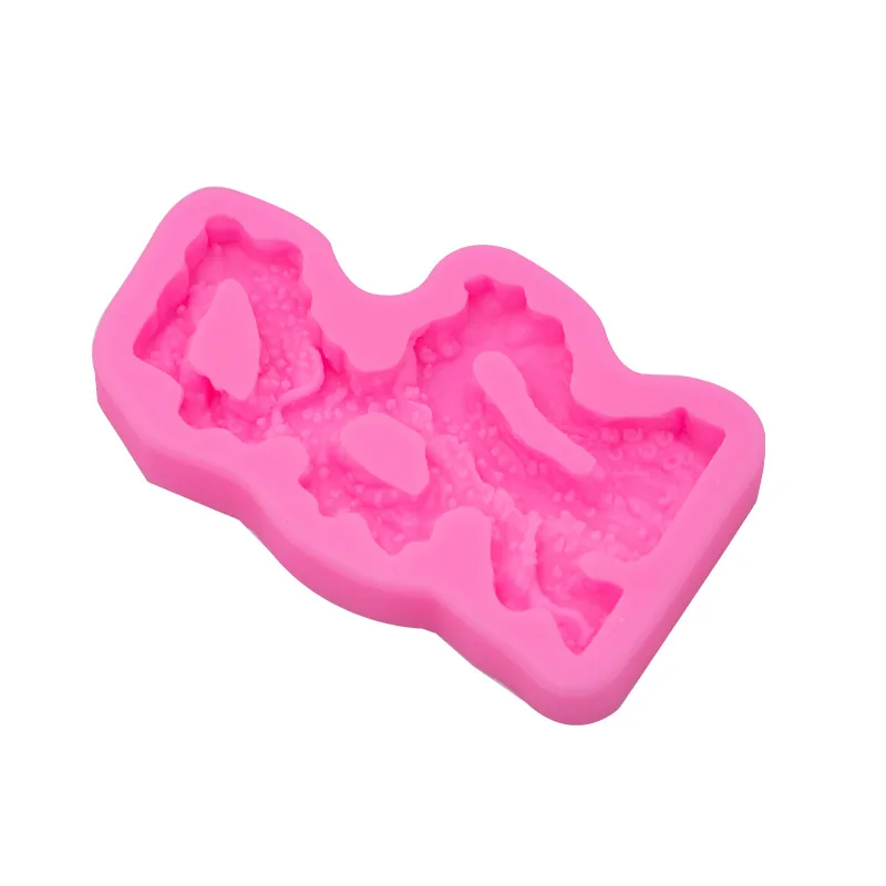 Emulational Rockery Stone Silicone Mold DIY Candy Chocolate Fondant Cake Baking Mould