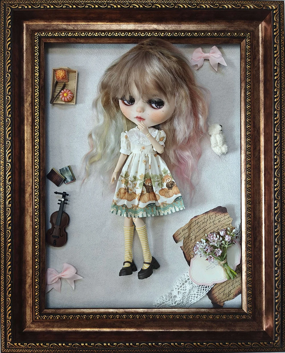 Ubranka dla lalek Blyth, zestaw ubrań dla Blythe, sukienka dla Blythe, Ymy Licca Azones Ob22 24 27, akcesoria dla lalek