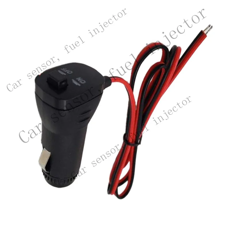 Q+ FOR Car 12V 24V Lighter Socket Adapter Plug On Off Switch & Wire Cable