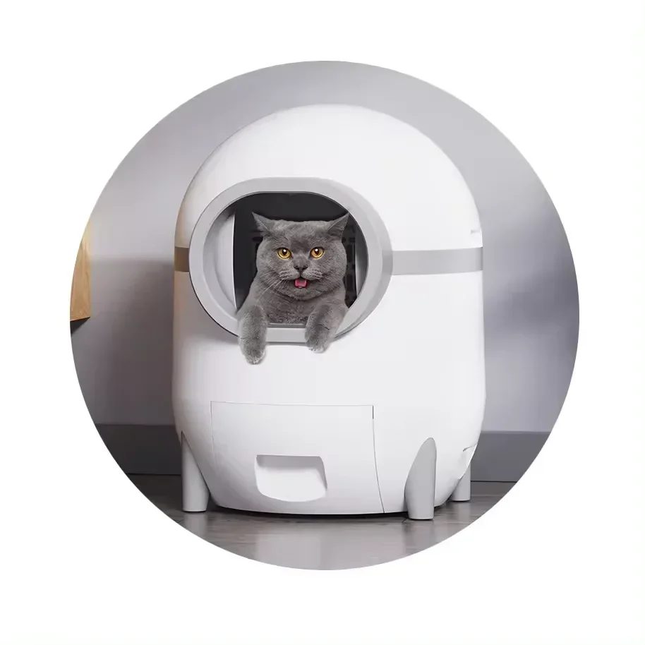 

Smart Cat Litter Box APP Control Self-cleaning Cat Litter Box Automatic Suitable for multiple cats