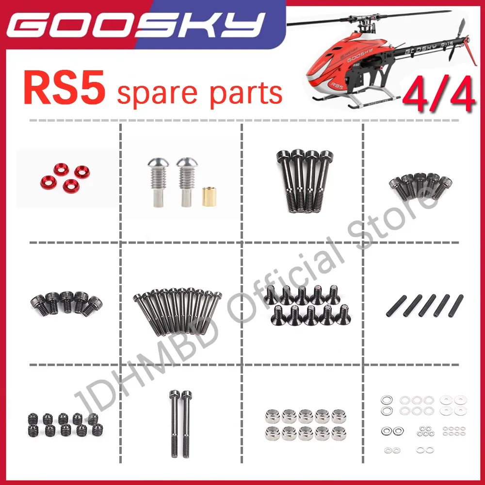 GOOSKY RS5 Helicopter Original Spare Parts Screw Washer 4-4