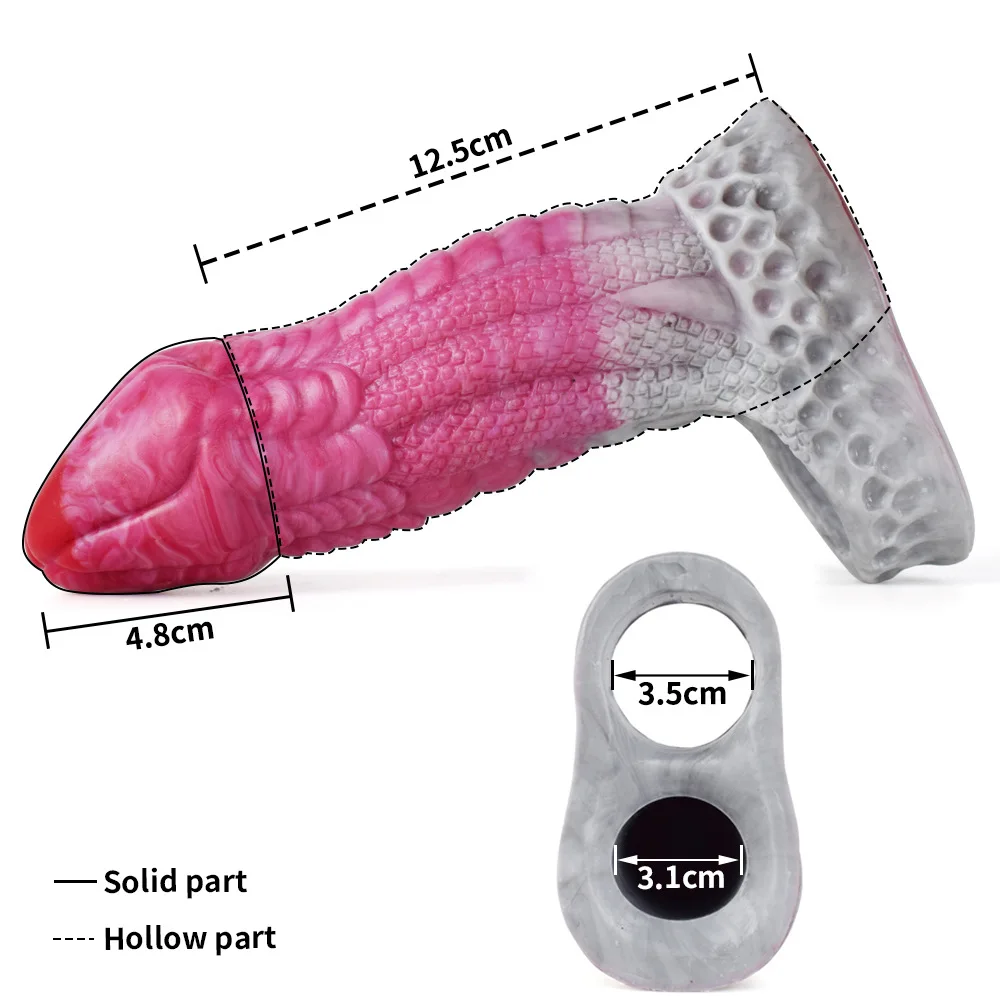 Reusable Penis Sleeve Extender Reusable Condoms Sex Toys for Men Dick Enlarger Extend Delay Ejaculation Cock Enlargement