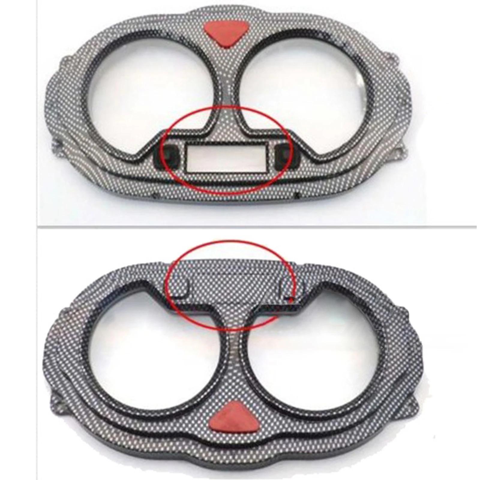 Portable Instrument Case Gauge Housing Protection Shell Speedometer Tachometer Gauge Housing Cover for B08 Kilometer Case