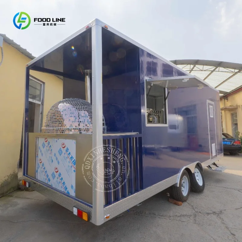 Most Popular Fast Food Trailer Towable Food Trailer for Sale in USA Catering Trailers Fully Equipped