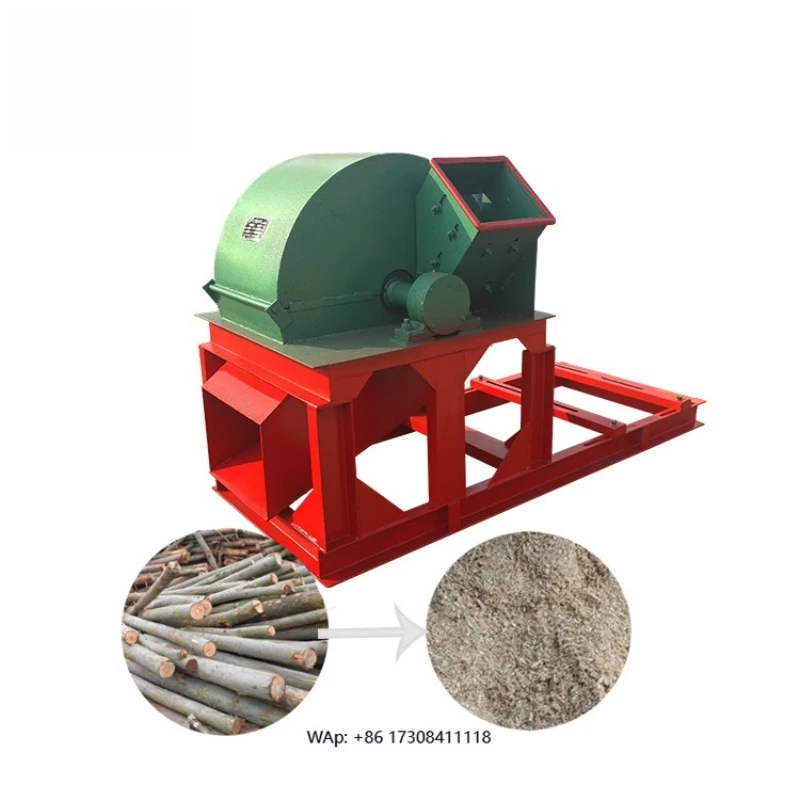 Tree Branch Chipper/hammer Mill Shredder/wood Crusher/leaf Grinding Machine