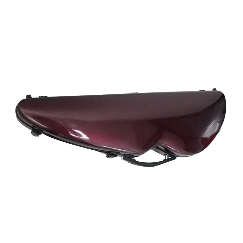 Purple kidney fiberglass violin case, multi-color optional, factory direct sales, foreign trade export