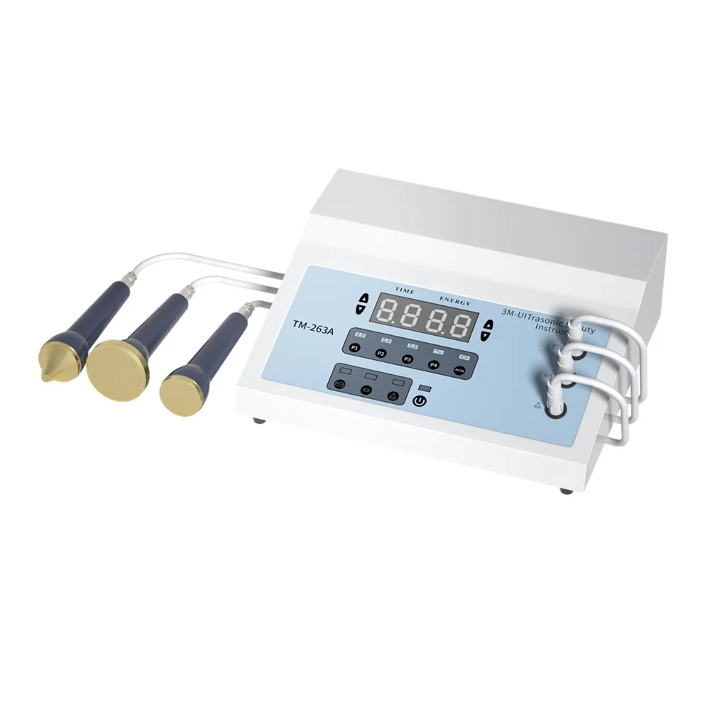 Terapia de ultrasonido Facial y corporal para ojos, máquina de belleza estética ultrasónica de 3mhz, cuidado de la piel, masaje Facial antienvejecimiento