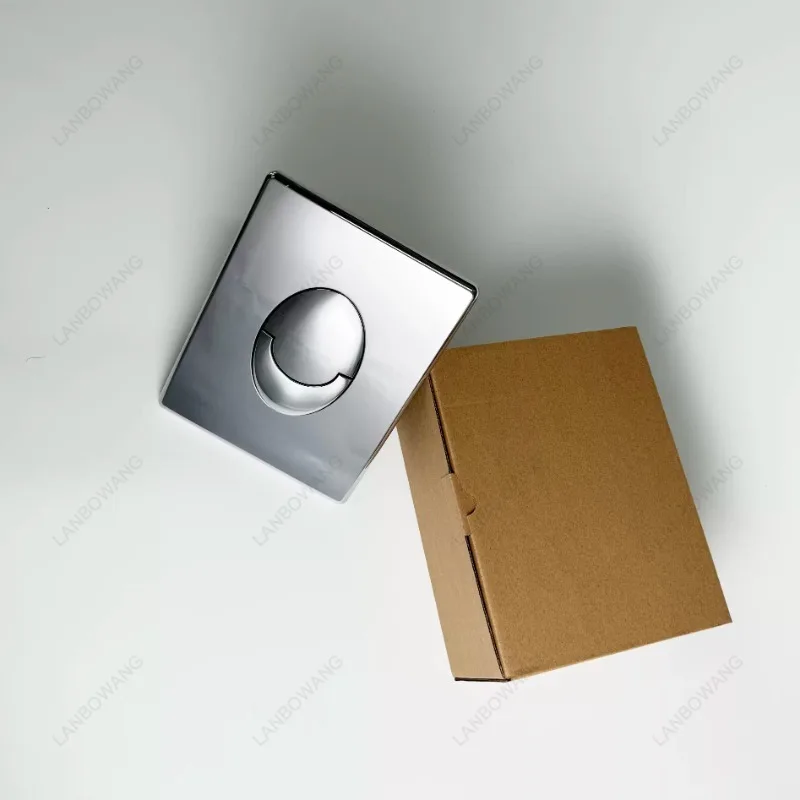 For GROHE Skate Air Flush Panel, Pneumatic Dual Flush Button Wall Plate for Concealed Tank