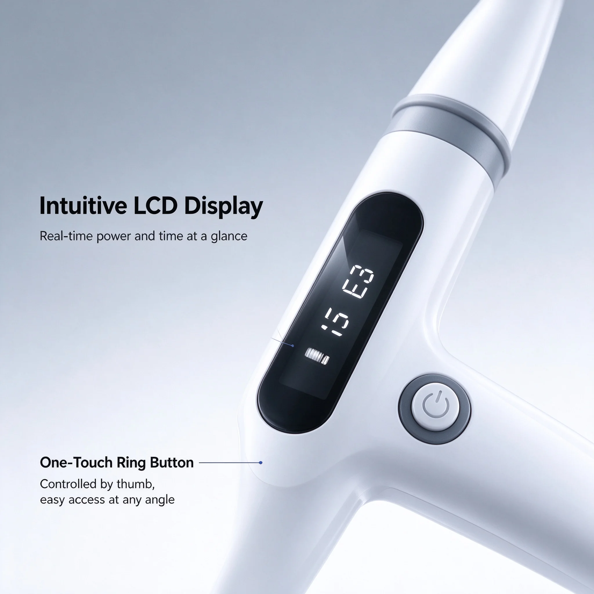 Cordless Root Canal Irrigator with Wireless Charging Dock Endodontic Irrigation Device for Dental Clinics