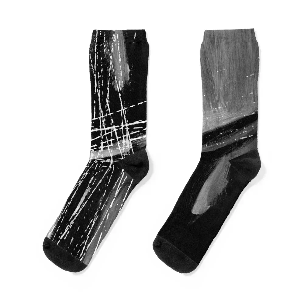 

black and white Socks aesthetic Soccer Novelties christmas gift Women's Socks Men's
