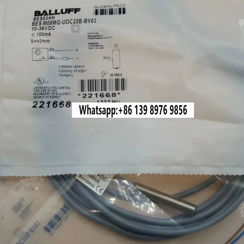 Imagem -05 - Balluff-sensor Resistente a Alta Pressão Bhs005y Bhs B249v-psd15-s04