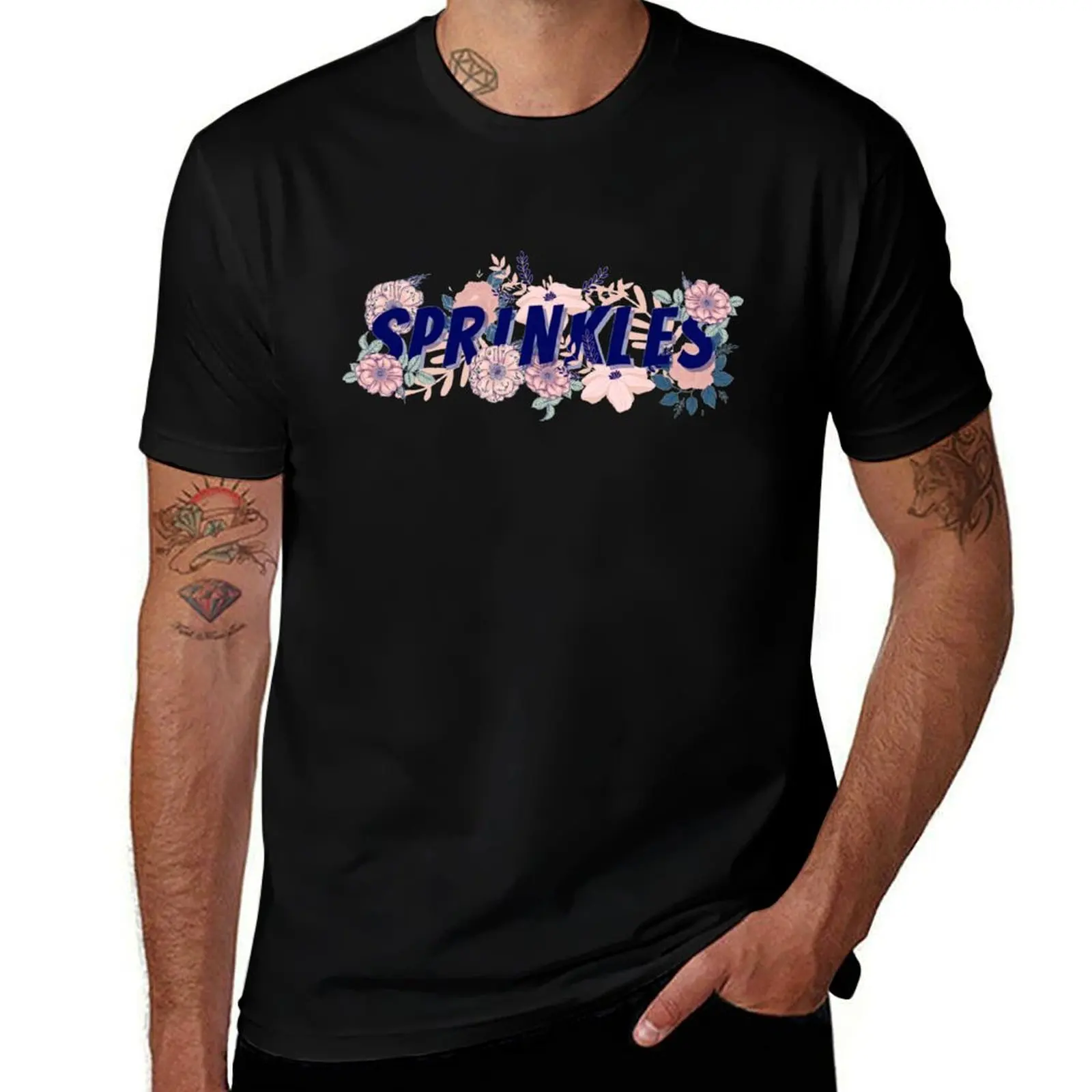 

You Are The Sprinkles To My Donut T-Shirt summer clothes blacks blue lock Men's t-shirts