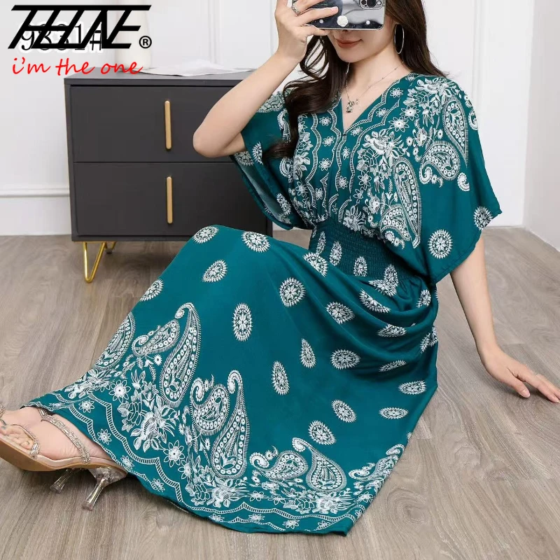 women indian cotton boho dresses Handmade Small Buti Block Print Dress for | Maxi Dress Made from high Boho Indian Dress - Etsy
