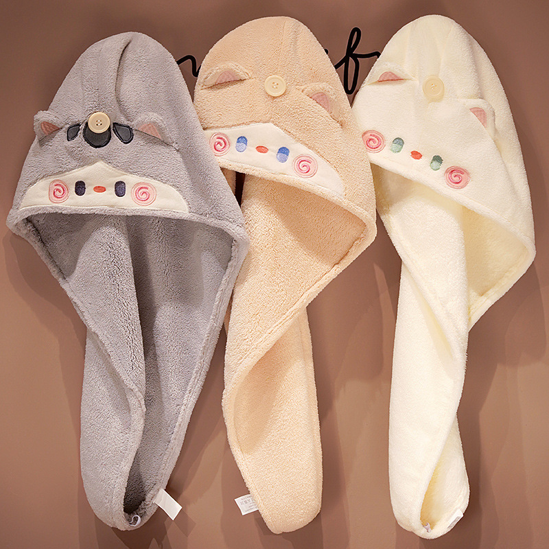  Soft & Super Absorbent Microfiber Hair Towel Set - Quick Dry, Anti-Frizz on Curly Hair 